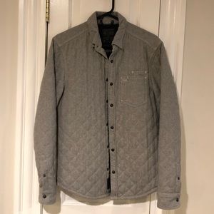 Thick Wool All Saints Shirt Jacket